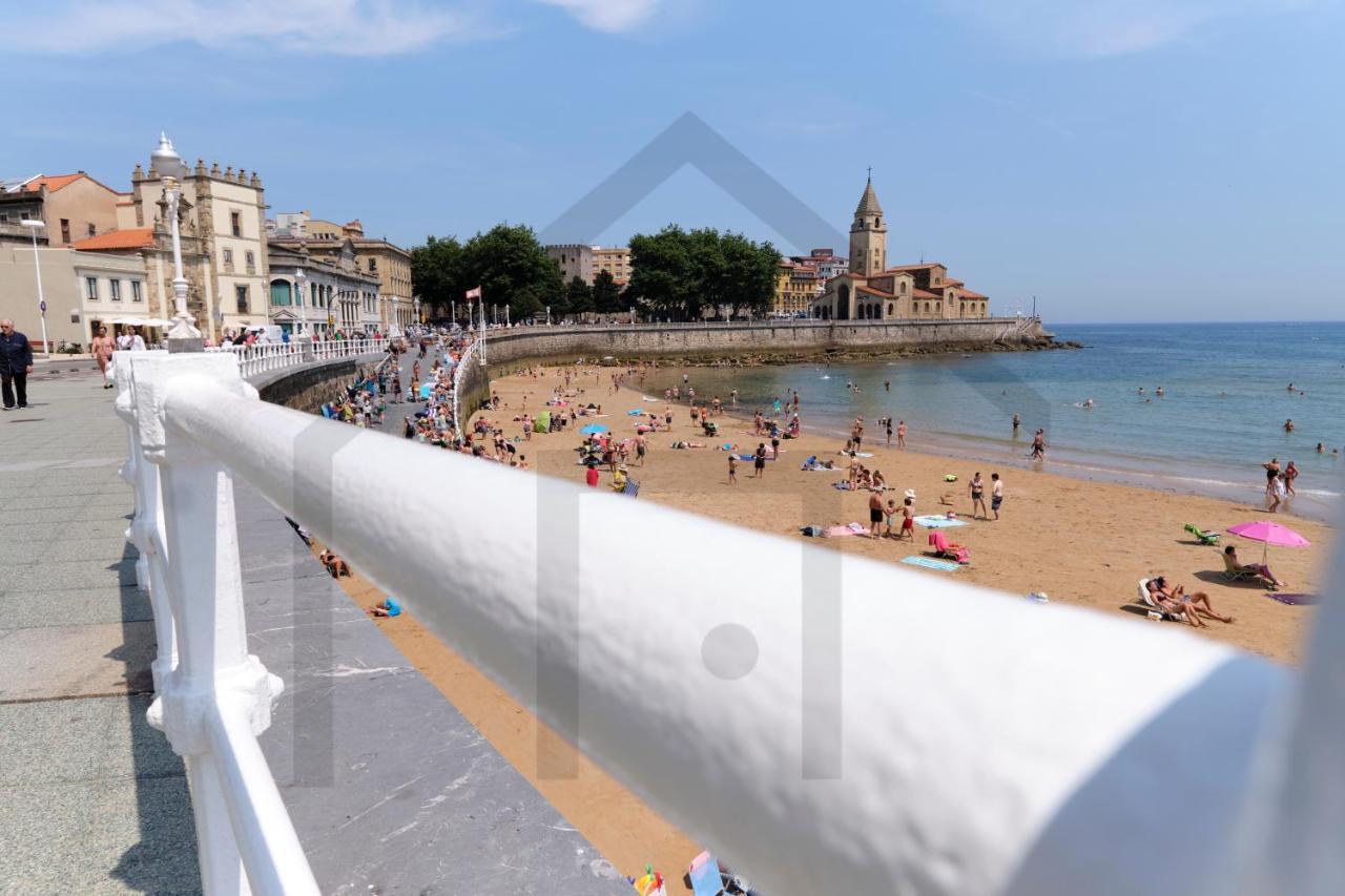 El Pixin - Apartamento De Gran Categoria En Gijón Exterior foto