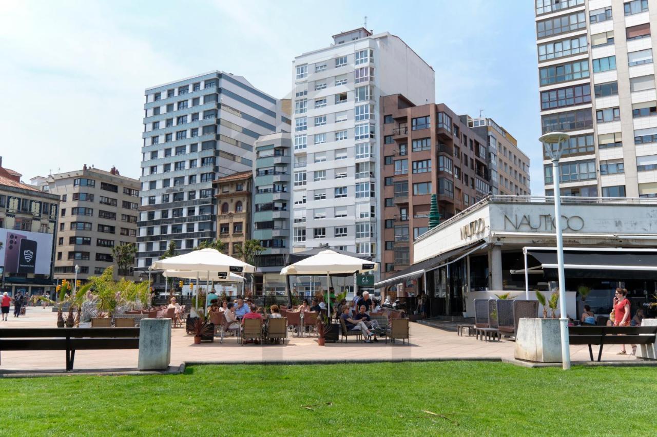El Pixin - Apartamento De Gran Categoria En Gijón Exterior foto